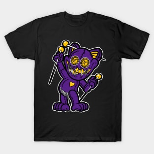 Happy VooDoo Kitty Cat Doll Minnesota Colors T-Shirt